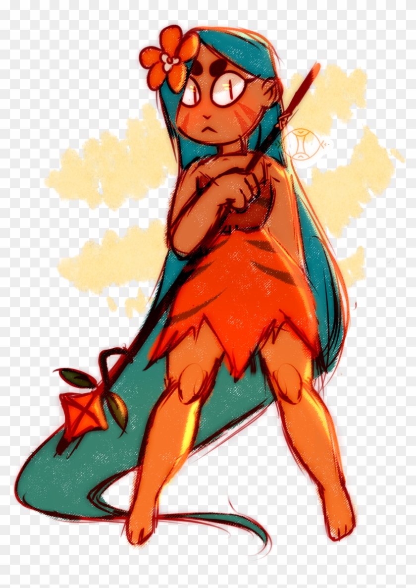 Tiger Lily - Illustration Clipart