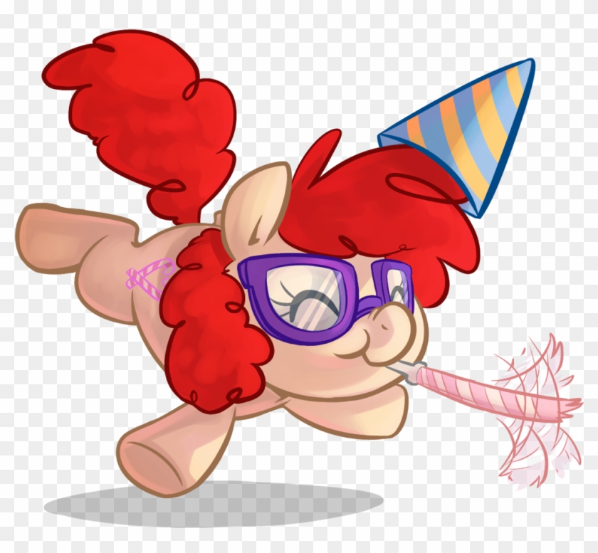 Php27, Birthday, Glasses, Hat, Party Hat, Safe, Twist - Cartoon Clipart