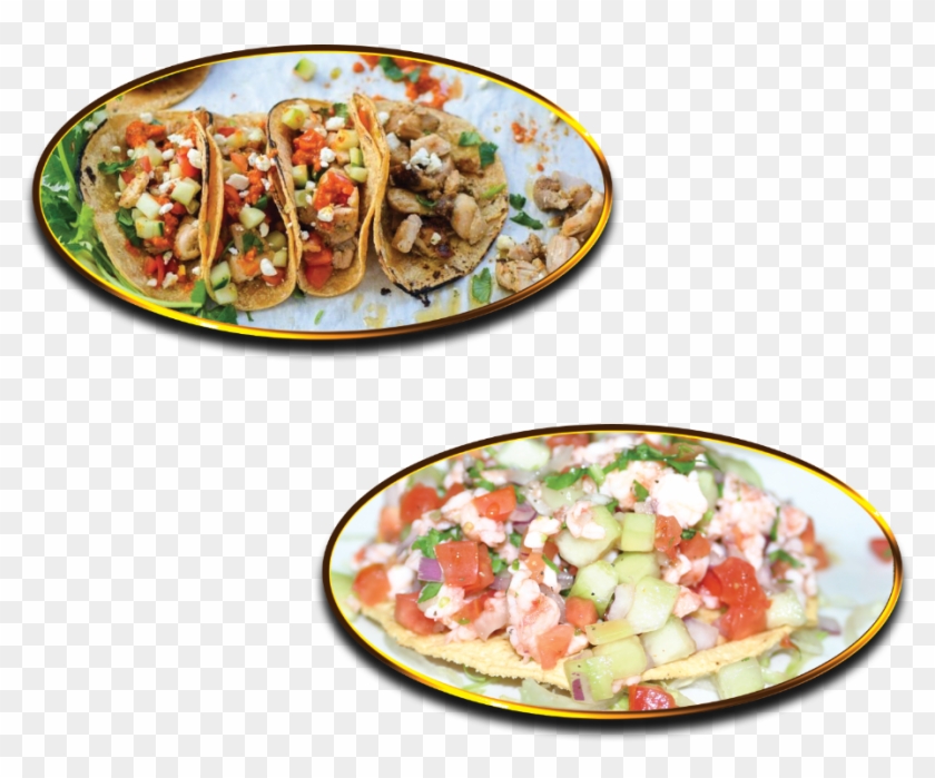 Appetizers - Mexican Tostadas De Camaron Clipart #3968692