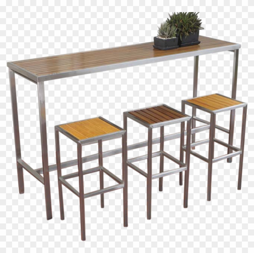 Bar Table And Stool Design - Outdoor High Bar Table And Stools Clipart