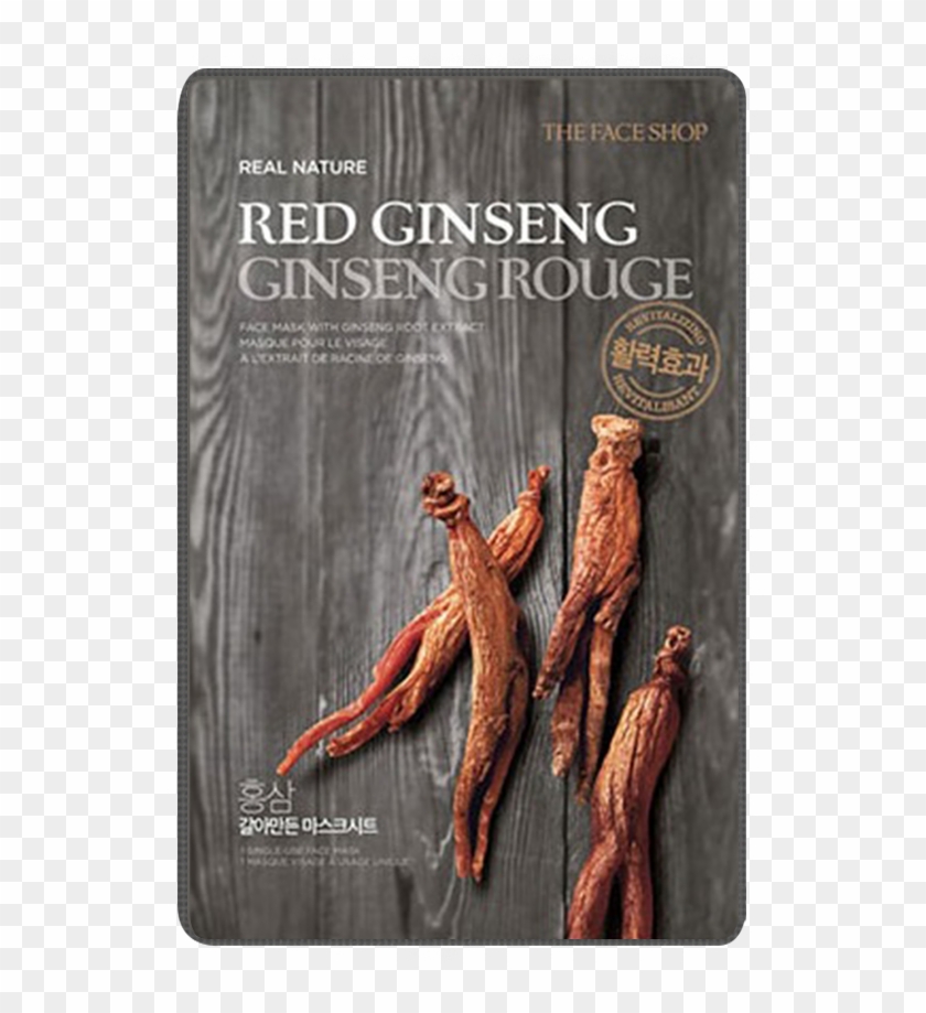 Mặt Nạ Nhân Sâm Đỏ The Face Shop Clipart #3968827