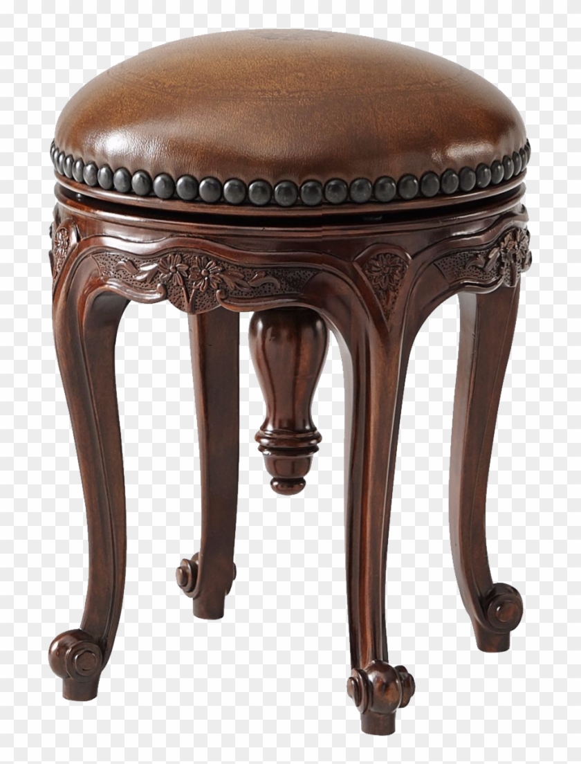 Theodore Alexander Wooden Upholstered Stool 4400-018bb - End Table Clipart #3968859
