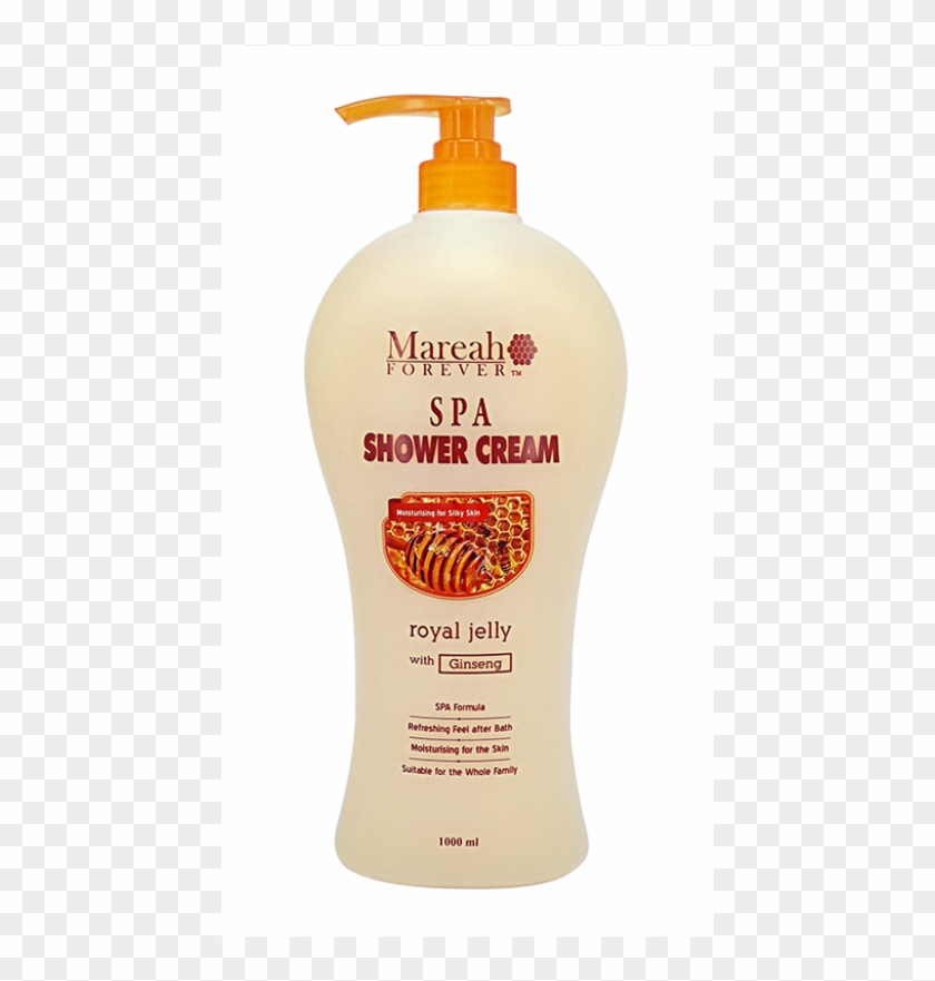 Mareah Forever Spa Shower Cream Royal Jelly With Ginseng - Plastic Bottle Clipart