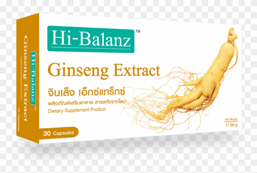 Hi-balanz Ginseng Extract - Hi Balanz Clipart #3969157
