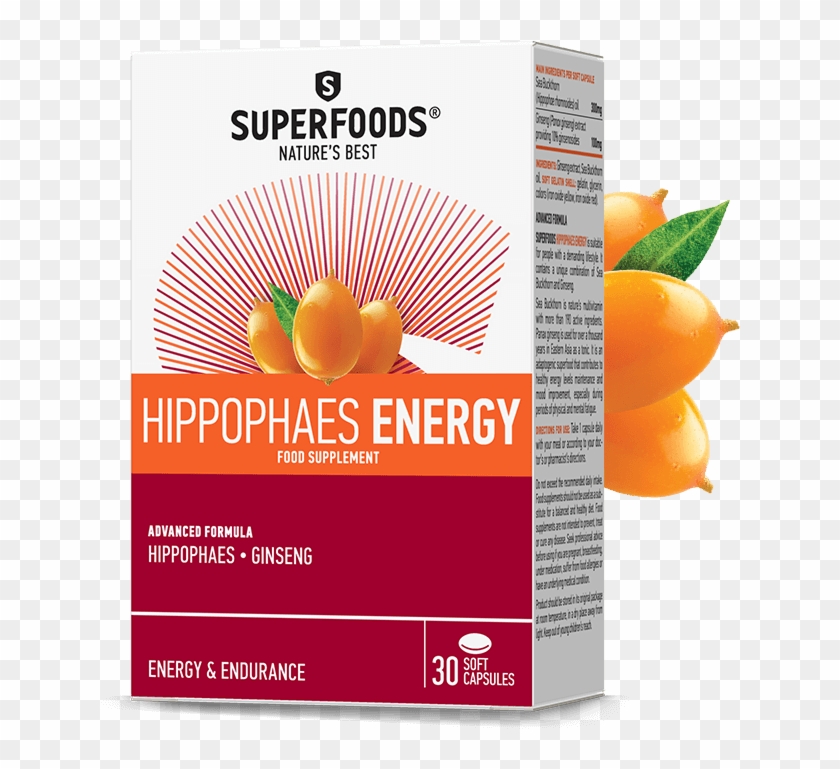 The Beneficial Qualities Of Hippophaes Energy - Superfoods Hippophaes Clipart
