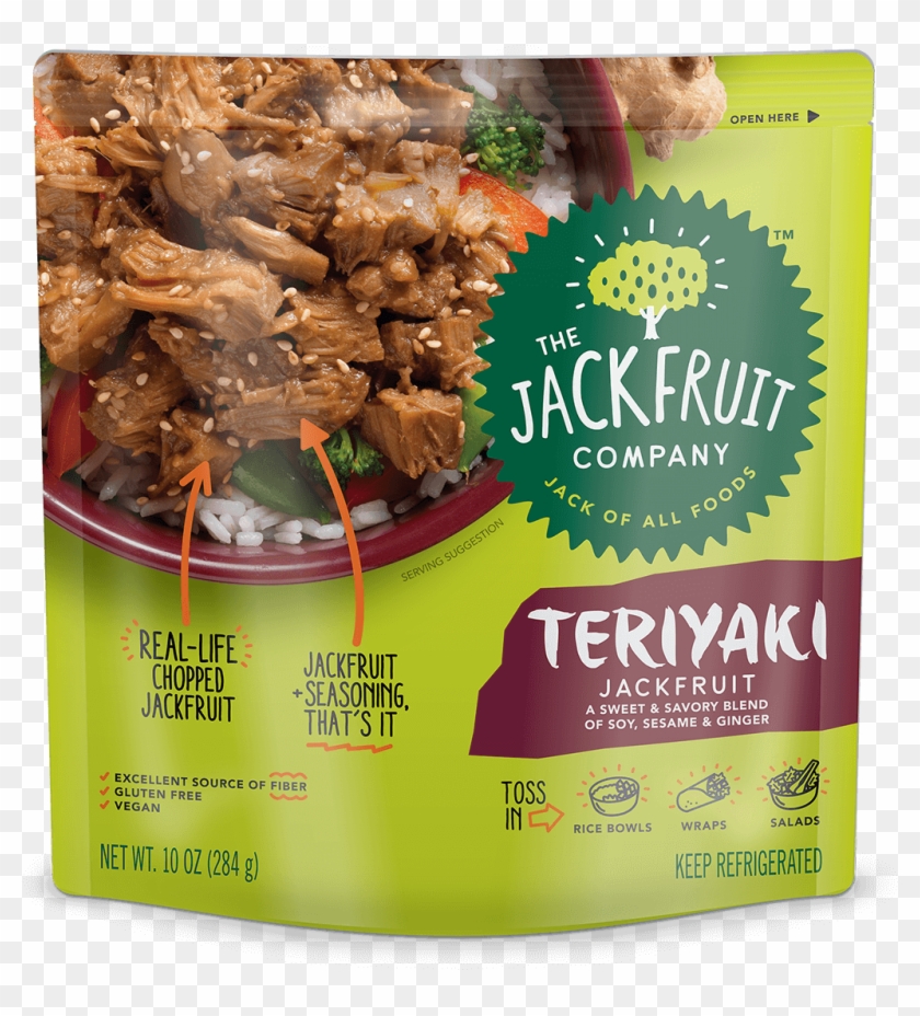 Teriyaki Jackfruit - Jackfruit Company Tex Mex Review Clipart