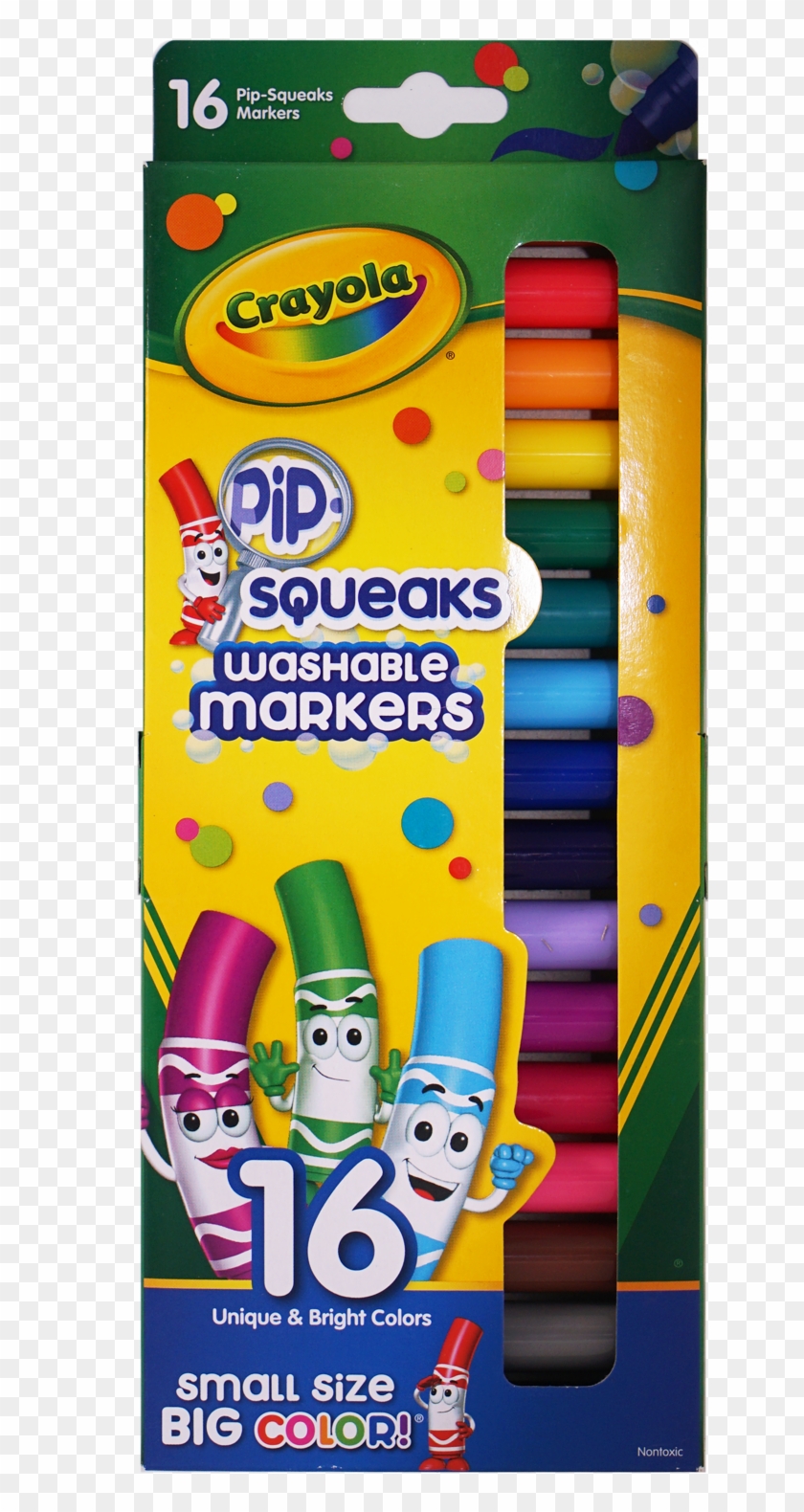 Crayola Pip Squeaks Washable Markers Pip Squeak Markers Clipart 3969975 Pikpng