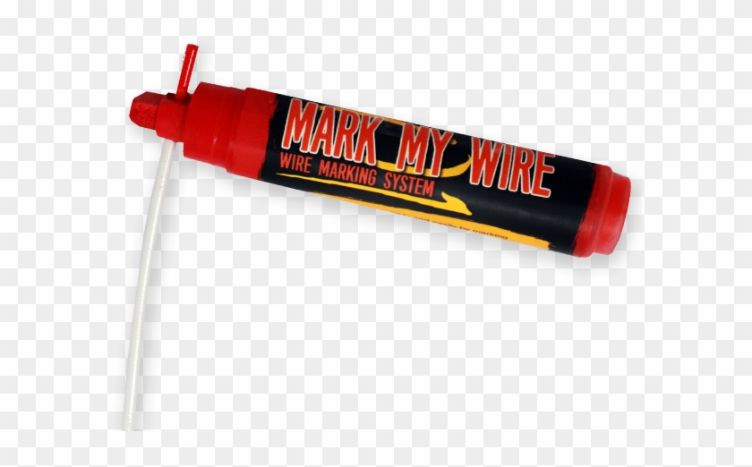 Mark My Wire Wire Marking System Rack A Tiers Mfg Crayola - Cylinder Clipart #3970392