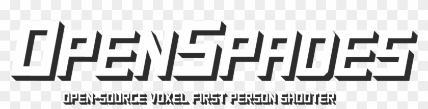 Openspades - Monochrome Clipart