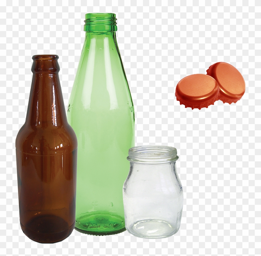 Image Of Glass Containers - Glass Bottle Clipart #3970507