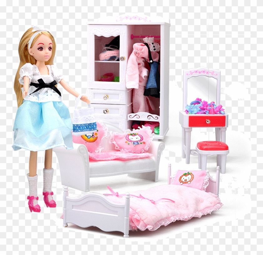 Le Jier Barbie Barbie Princess Set Gift Box Dream Room - Doll Clipart #3970555