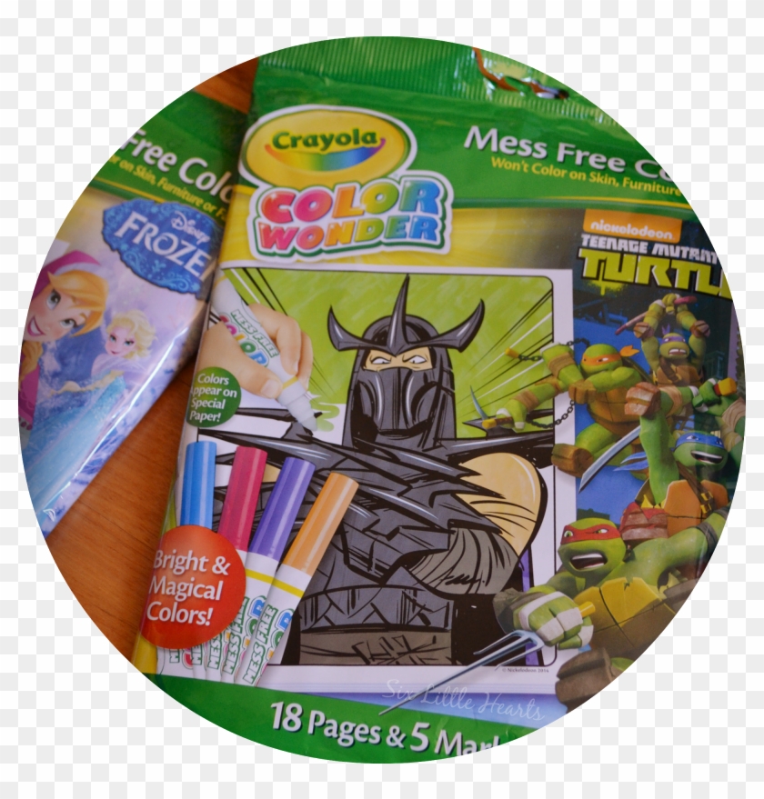 Crayola Color Wonder Nickelodeon Teenage Mutant Ninja - Label Clipart