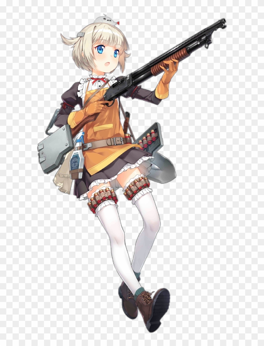 View M1897 , - Girls Frontline Winchester M97 Clipart #3971065
