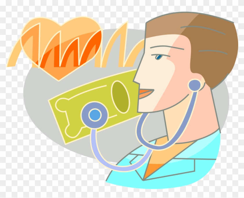 Vector Illustration Of Medical Health Care Costs With - Illustration Clipart #3971285