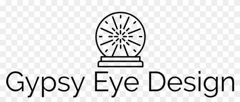 Psychic Drawing Gypsy Eye - Circle Clipart