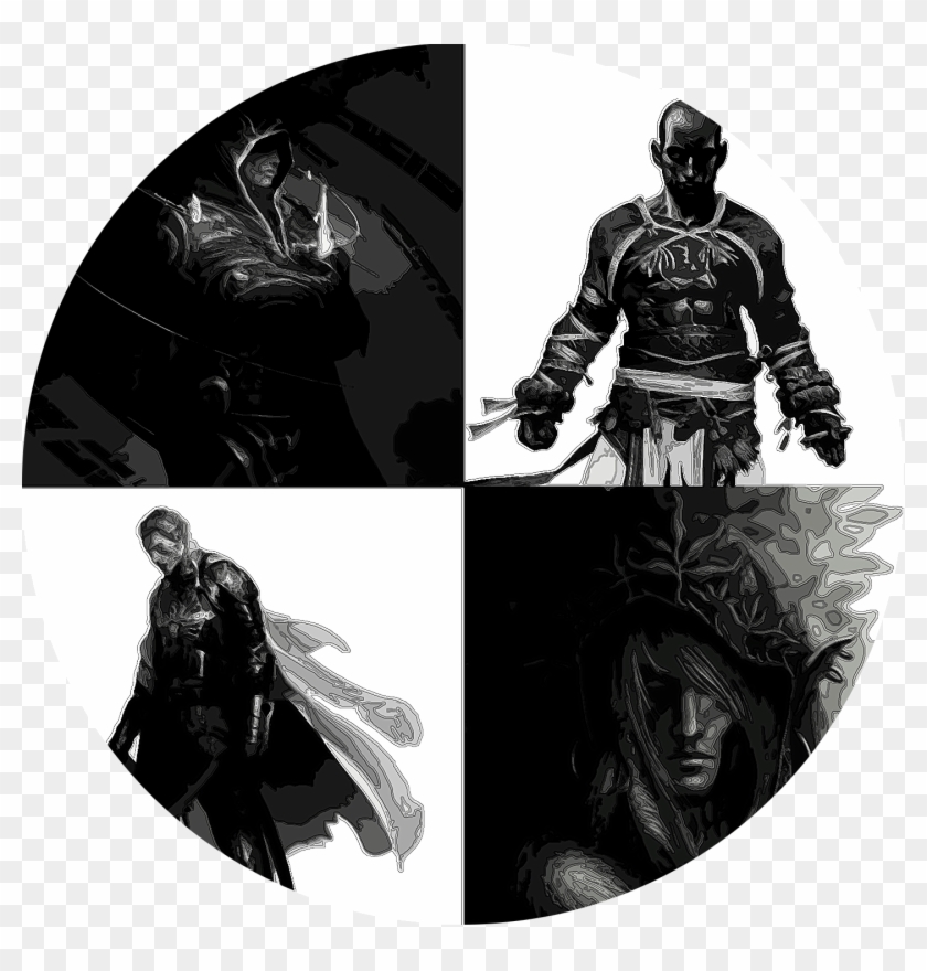 Fg-background3 - D&d Monk Clipart