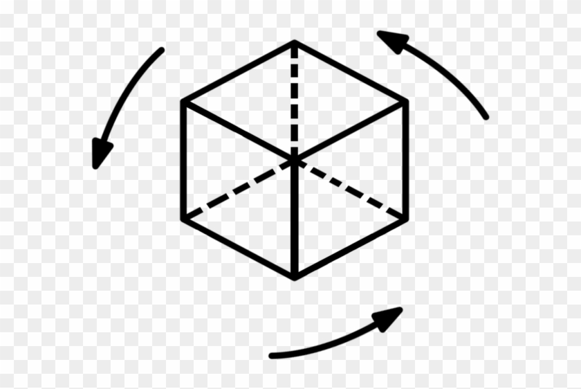 3d Model Creation - Cube In Different Orientation Clipart #3971869