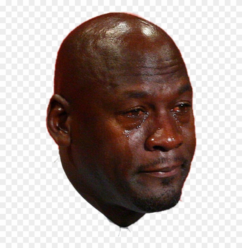 #crying Jordan - Jordan Crying Face Transparent Background Clipart #3971924