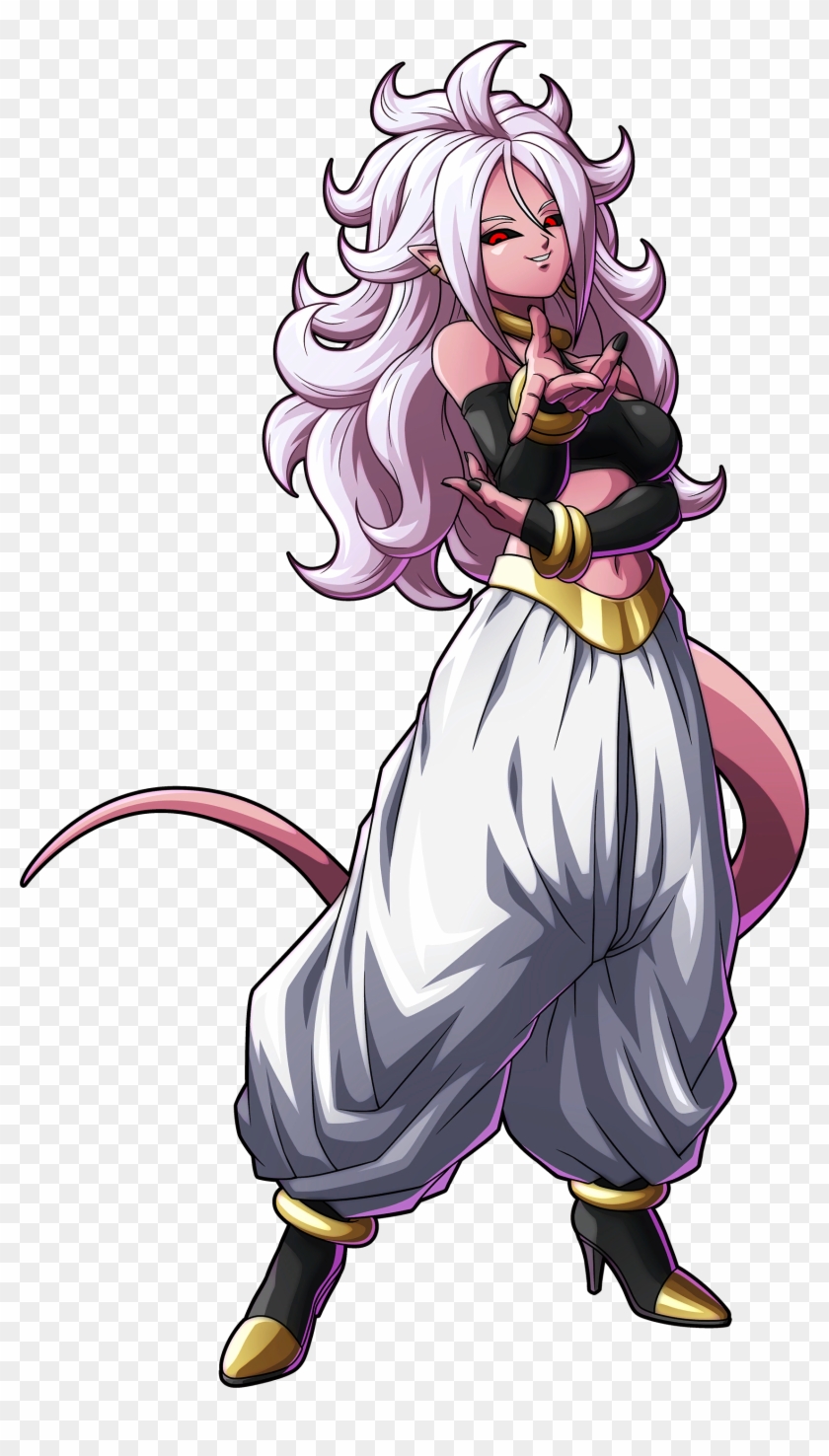 The Resolution Of The Pictures From The Character Select - Dragon Ball Fighterz Android 21 Evil Clipart #3971986