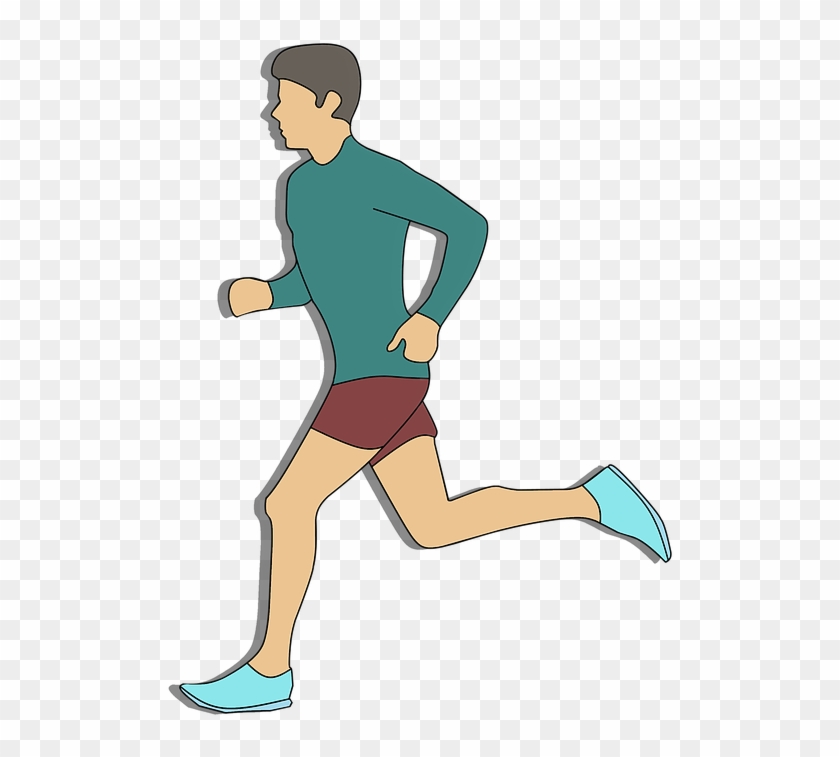 Sport Running Morning Helth Challenge Sportswear - Jogging Animation Png  Clipart (#3972042) - PikPng