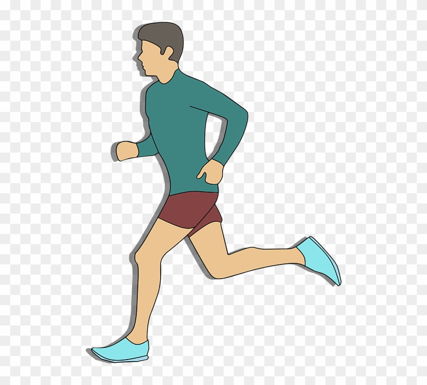 Sport Running Morning Helth Challenge Sportswear - Jogging Animation Png Clipart #3972042