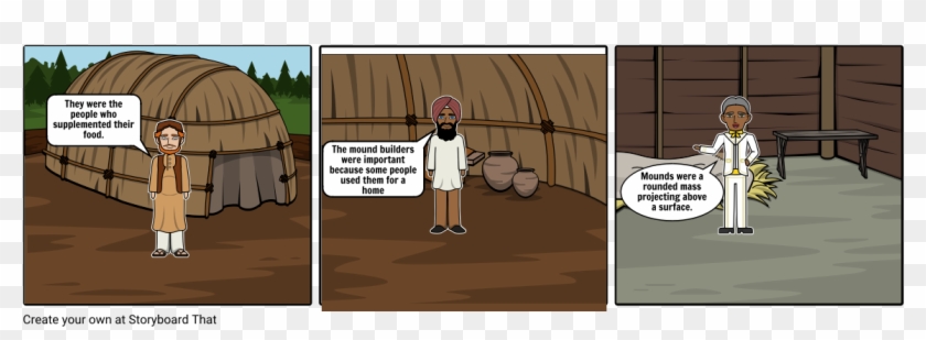 Mound Builders - Cartoon Clipart