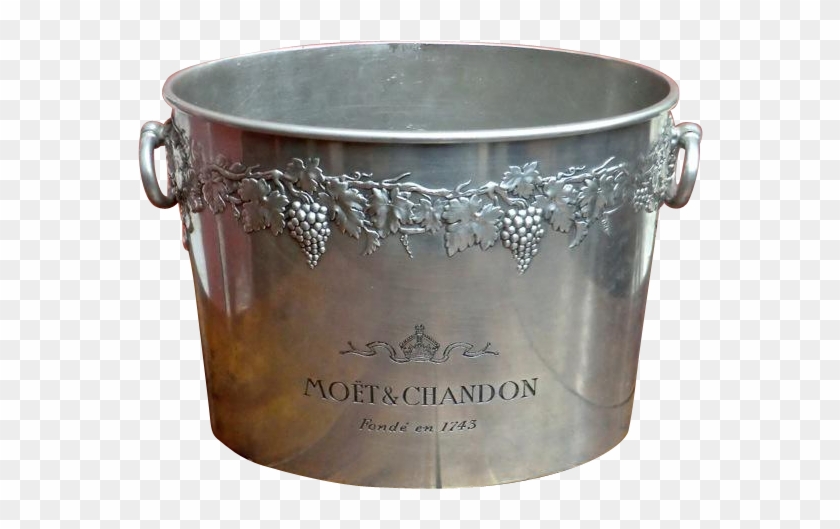 'moet & Chandon' Pewter Champagne Ice Bucket - Moet And Chandon Ice Bucket Clipart #3972483
