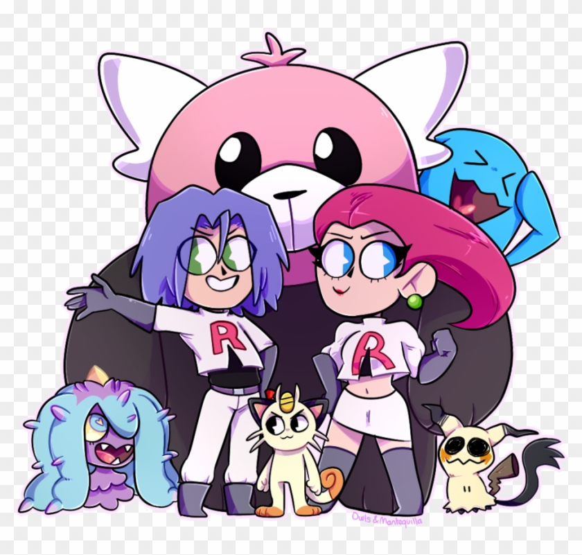 Alolan Team Rocket By Li-thiunn - Cartoon Clipart #3973063