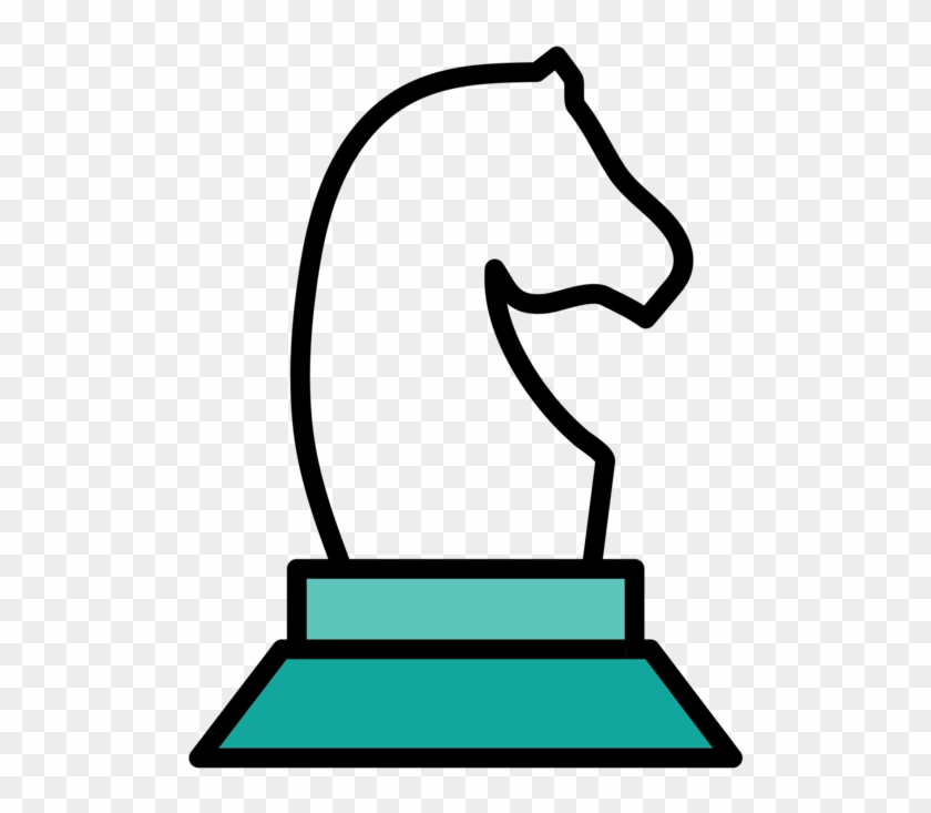 Advisage Home Page Icon Chess Piece-01 - Line Art Clipart