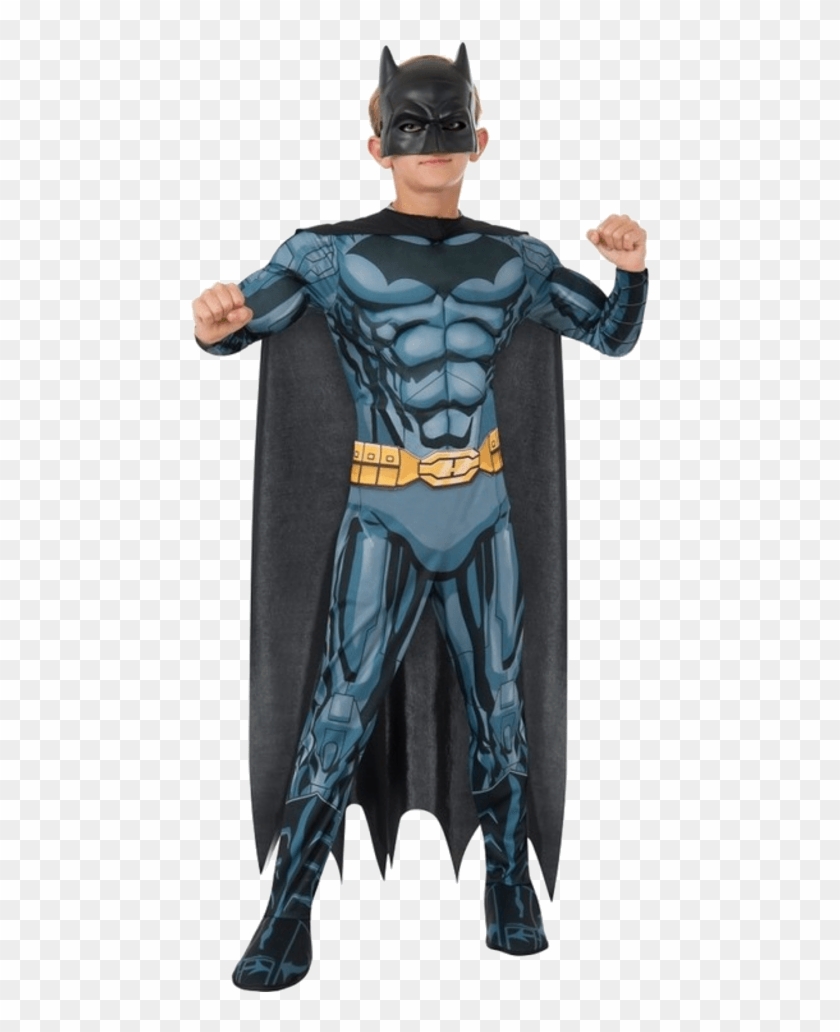 Child Deluxe Batman Costume - Batman Costume Kids Clipart #3973468