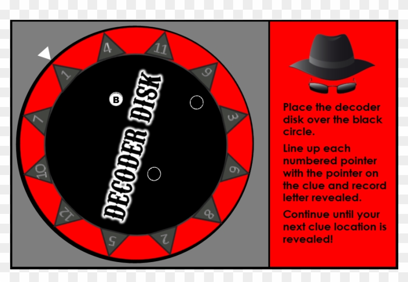 This Is What The Clue Looks Like Before You Personalize - Decoder Clues Clipart