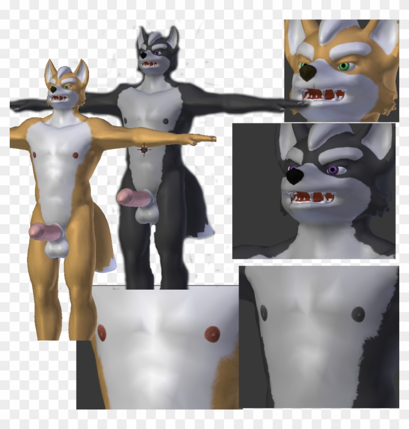 Fox Wolf - Cartoon Clipart #3973823