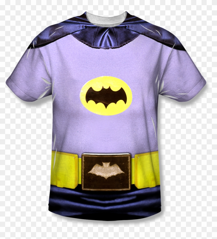 Batman Costume T-shirt - Batman Adam West Shirt Clipart #3973854