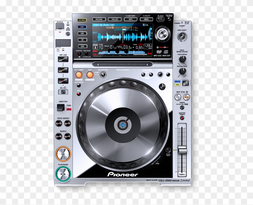 Cdj Png - Pioneer Cdj 2000nxs M Clipart