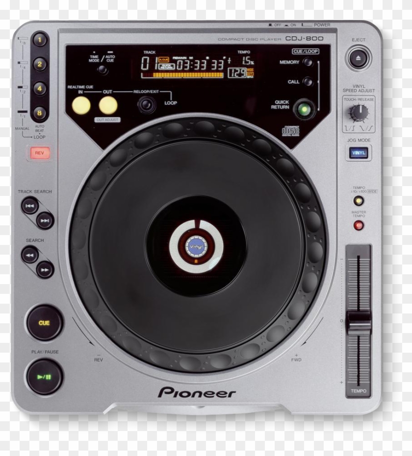 Digital Cd Deck - Pioneer Cdj 800 Clipart