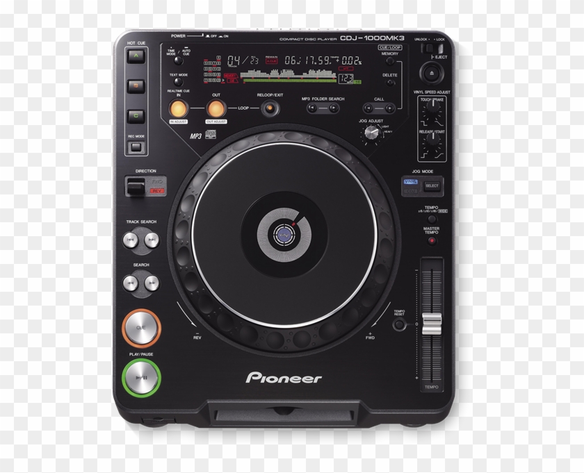 Pioneer Cdj 1000 Mk3 - Cdj 1000 Mk3 Clipart #3974294