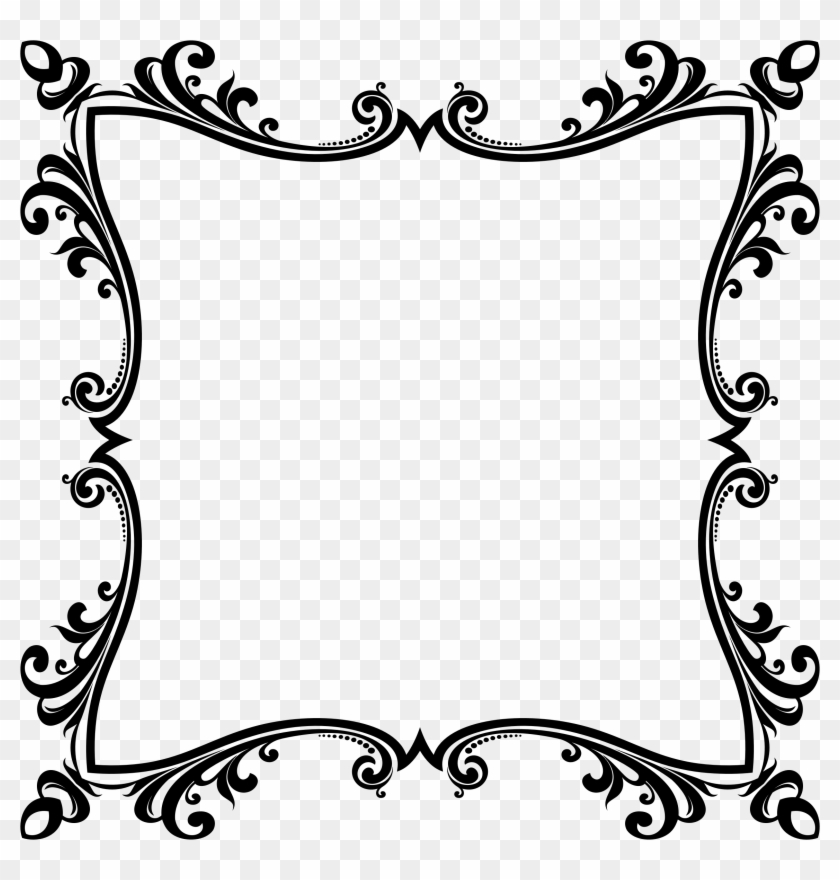 Borders And Frames Computer Icons Flower Floral Design - Simple Vine Border Design Clipart #3974644