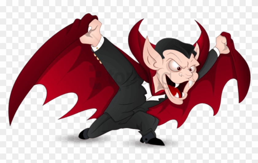 Free Png Download Red Vampire Png Images Background - Halloween Vampire Clipart Transparent Png