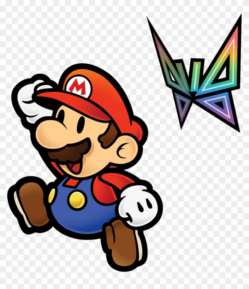 Mario Vs Tippi - Draw Paper Mario Clipart