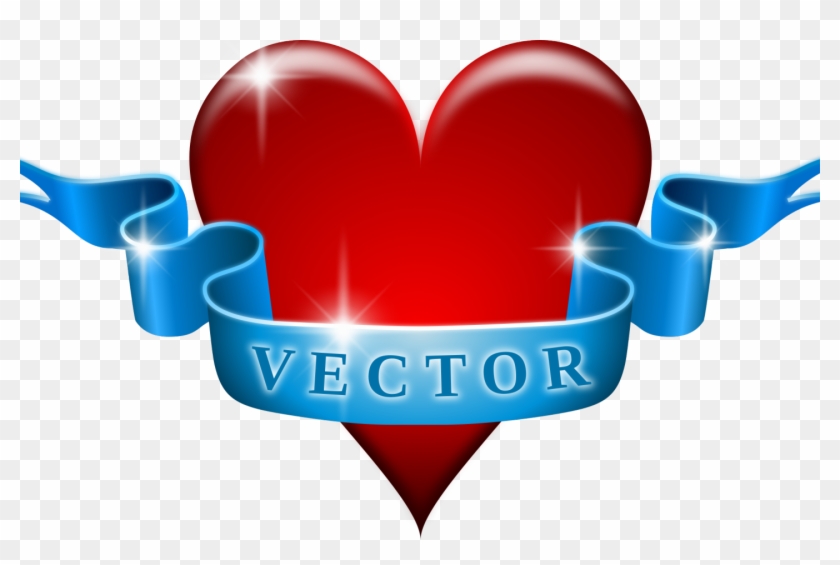 Hearts Ribbon Clipart #3975099