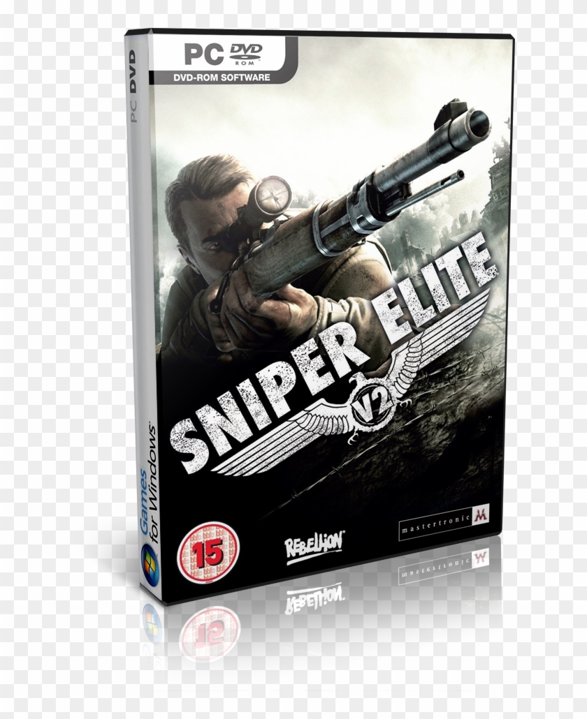 Download Sniper Elite V2 Incl All Dlc Cracked Green - Firearm Clipart