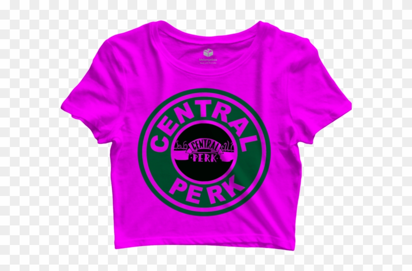 Buy Graphic Central Perk Crop Top At 42% Off On Melangebox - Central Perk Clipart #3975226