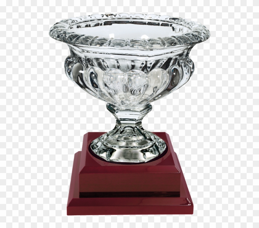 Royal Glass Bowl With Rosewood Finish Base - Bowl Clipart