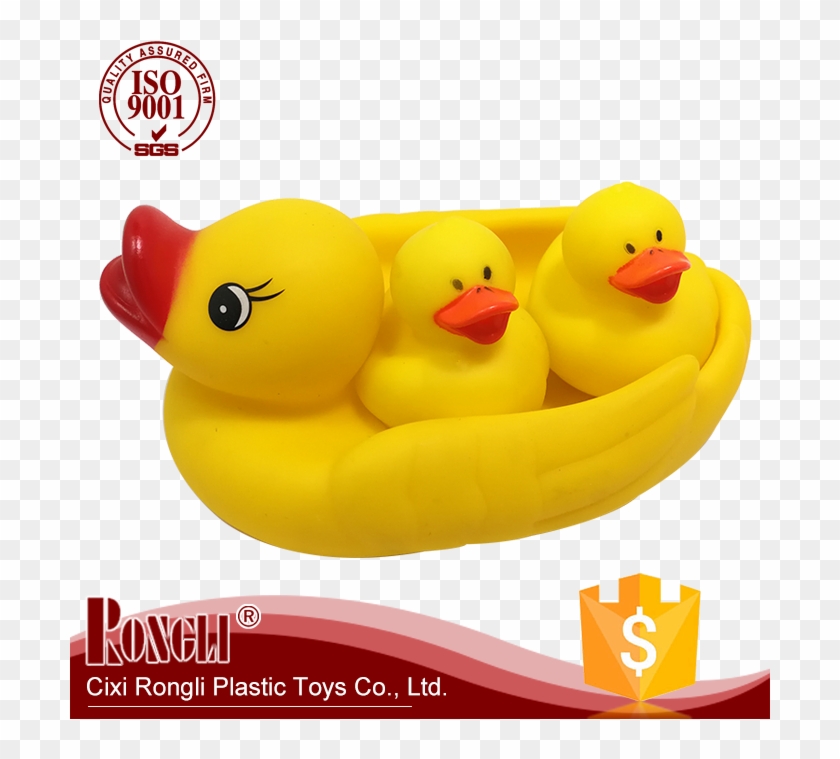 En71 Approved Rubber Yellow Duck Family Children Bath - Trade Assurance Clipart