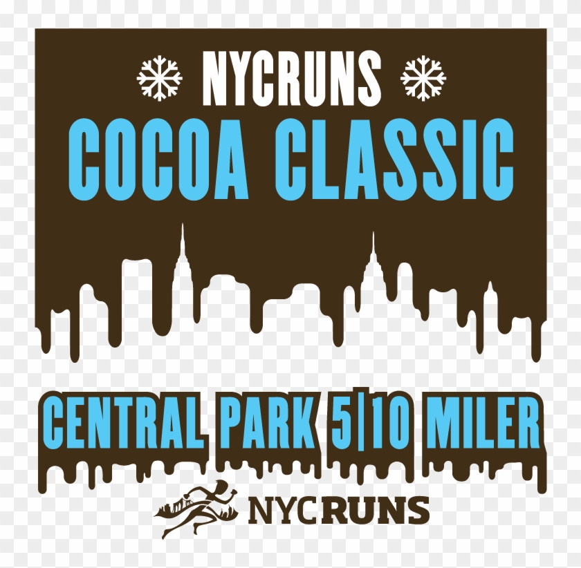 Nycruns Central Park Cocoa Classic 5 & 10 Miler - Nycruns Cocoa Classic Central Park 5 & 10 Miler Clipart
