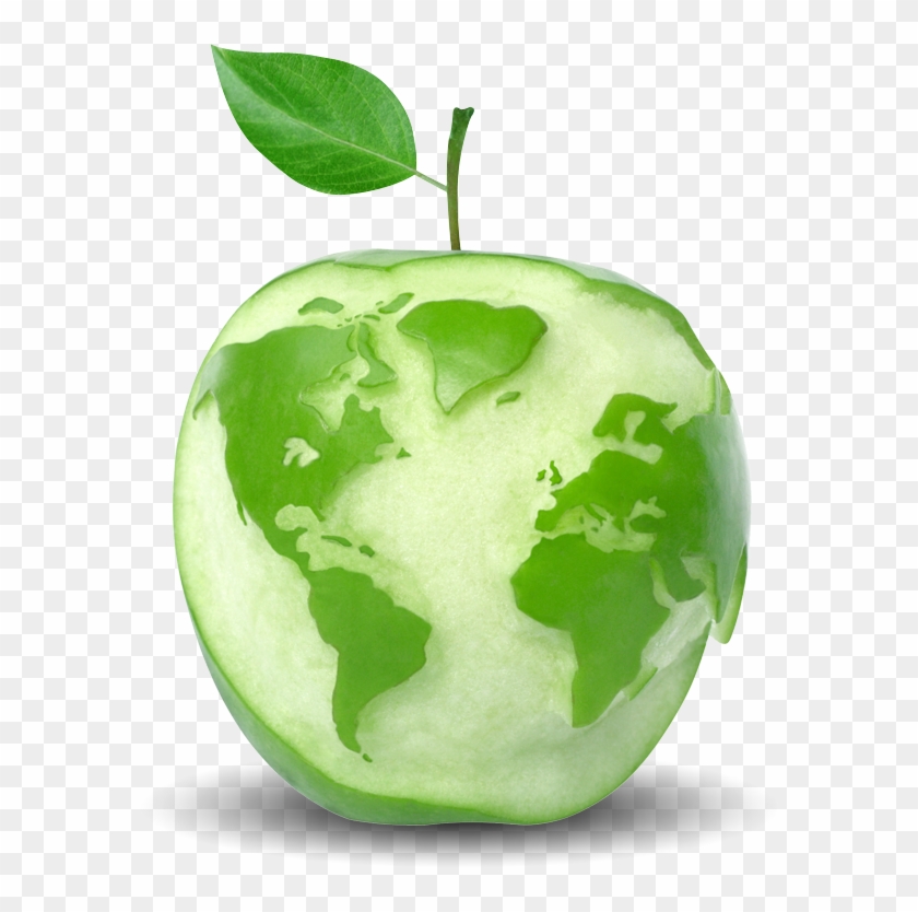 Welcome - World Map In Apple Clipart