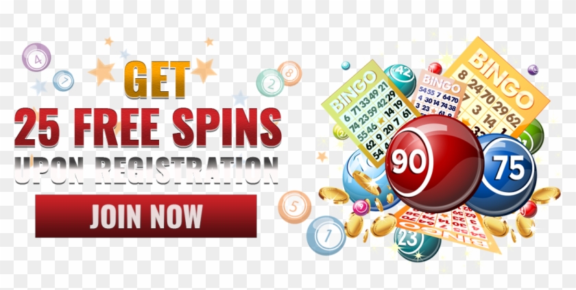 Banner Stock Quid Bingo Get Free Spins Upon Registration - Graphic Design Clipart