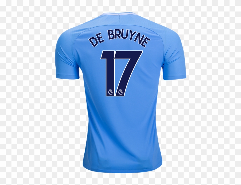 City 17/18 Home Jersey De Bruyne - Sports Jersey Clipart
