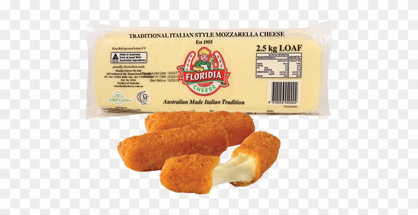 Cut The Cheese Loaf Into Stick-shape - Mozzarella Sticks Png Clipart