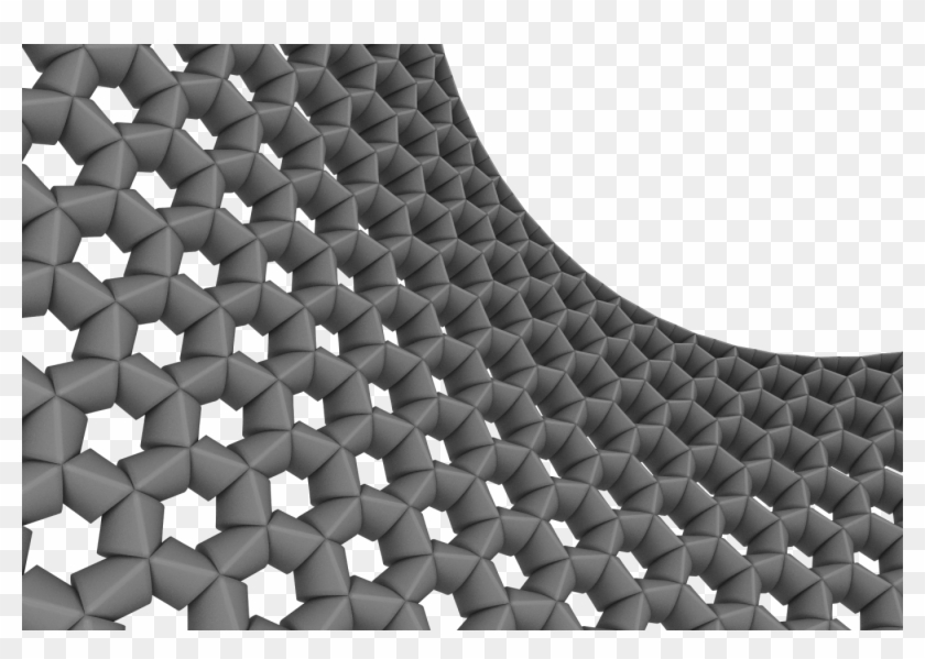 Honeycomb Stone Vault - Monochrome Clipart